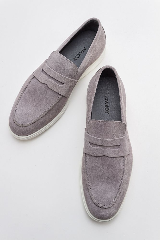 erkek-deri-loafer-ayakkabi-GRI SUET-GLR2329133-0060509_0