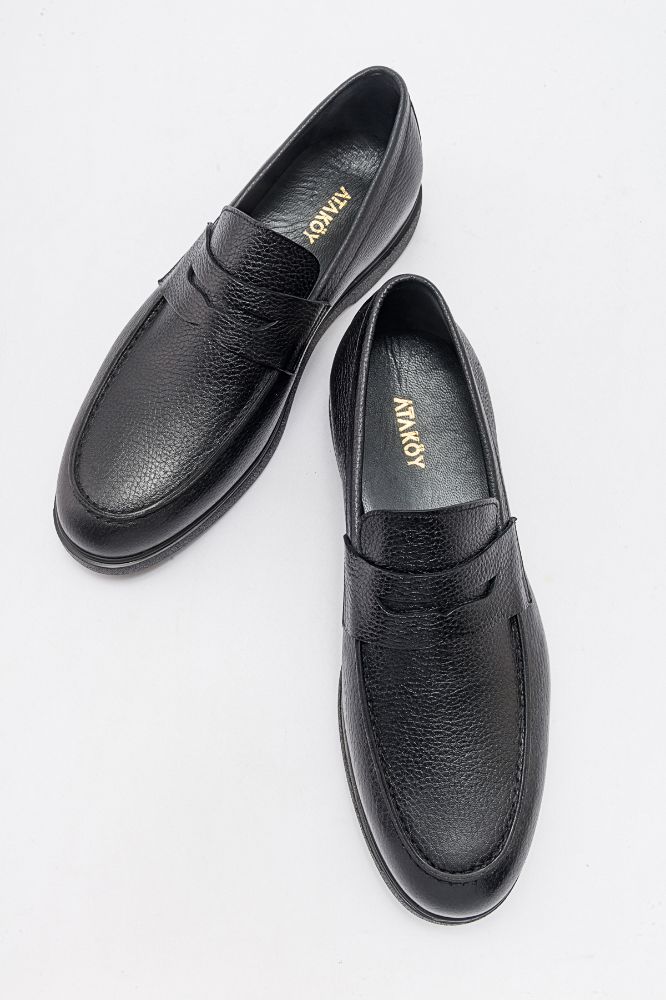 erkek-deri-loafer-ayakkabi-SIYAH FLOTER-GLR2419133-0069539_0