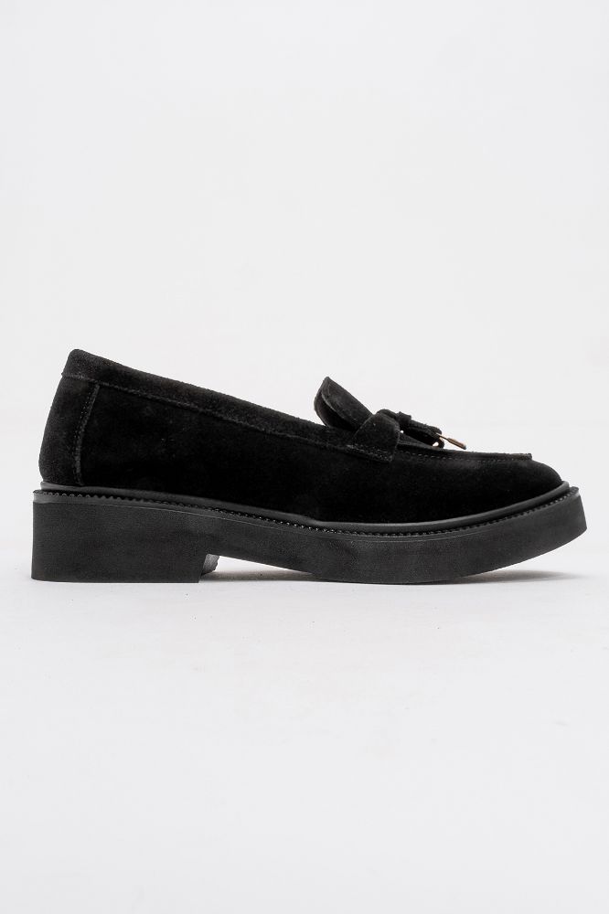 kadin-deri-loafer-ayakkabi-SIYAH SUET-NHR2513700-0080978_0