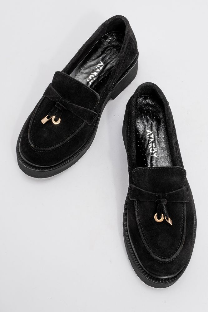 kadin-deri-loafer-ayakkabi-SIYAH SUET-NHR2513700-0080982_0