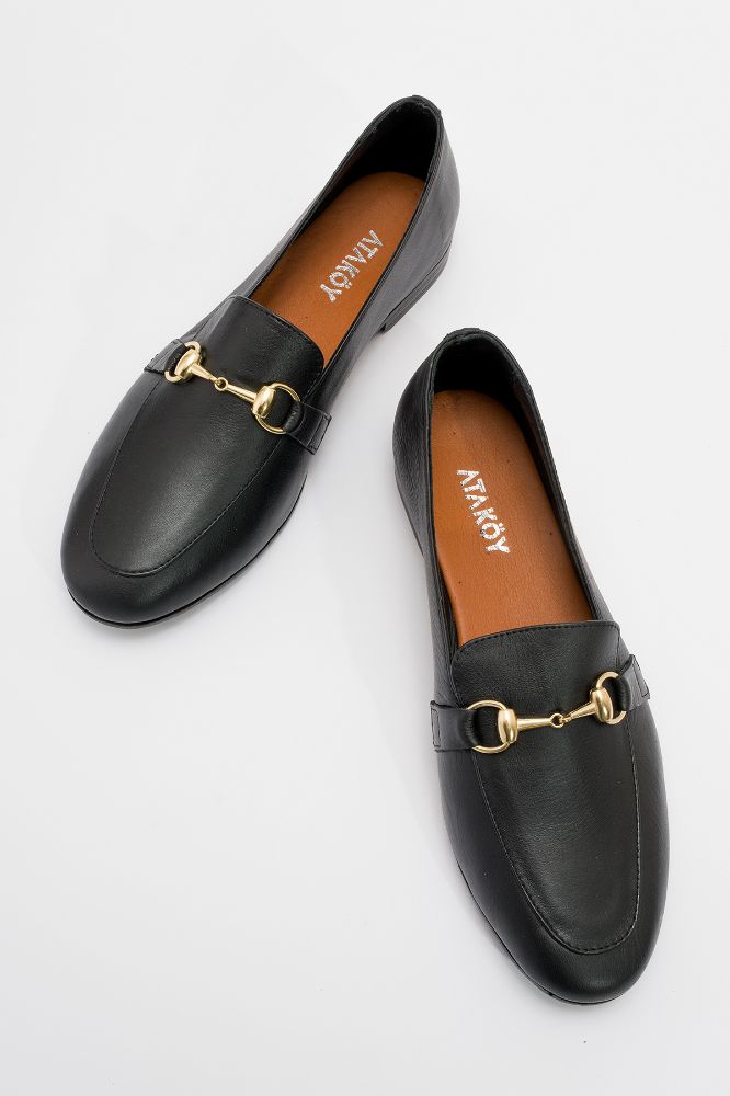 kadin-deri-tokali-loafer-SIYAH-NHR251603-0081406_0