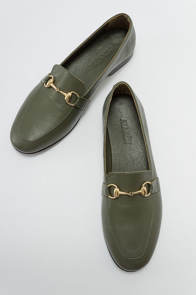 kadin-deri-tokali-loafer-HAKI-NHR251603-0081425_0