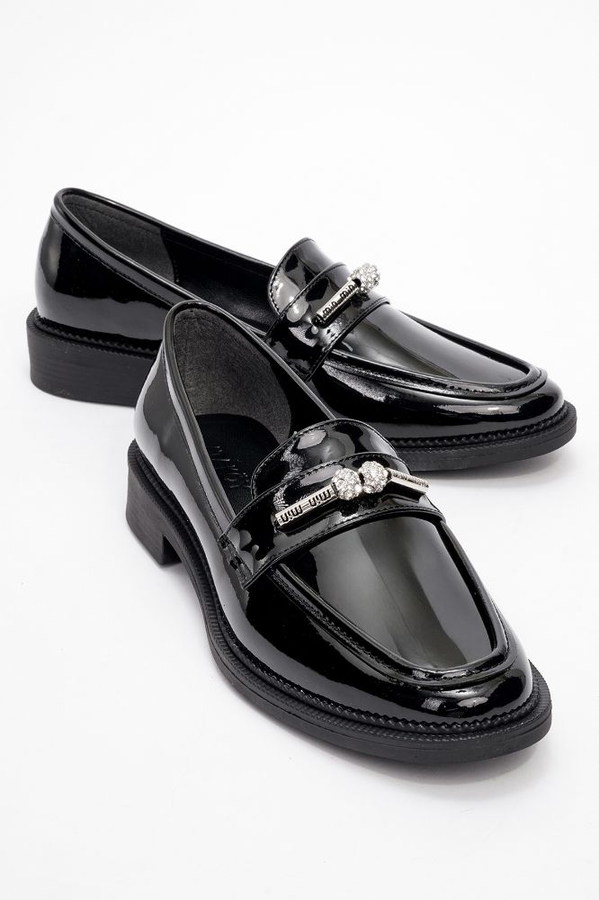 kadin-tokali-loafer-SIYAH RUGAN-YKL251161-0085202_0